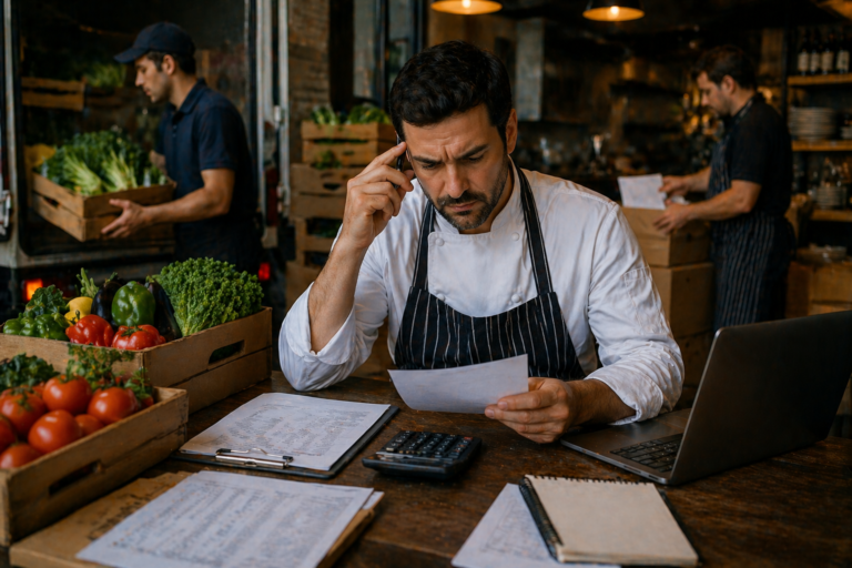 Fornecedores na restauração: como parar de pagar mais do que devia todos os meses